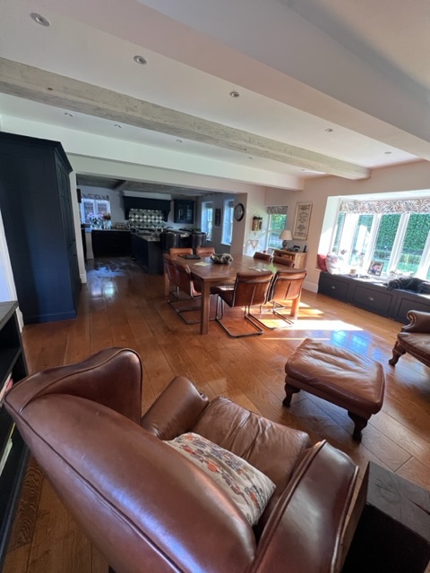 clean living room